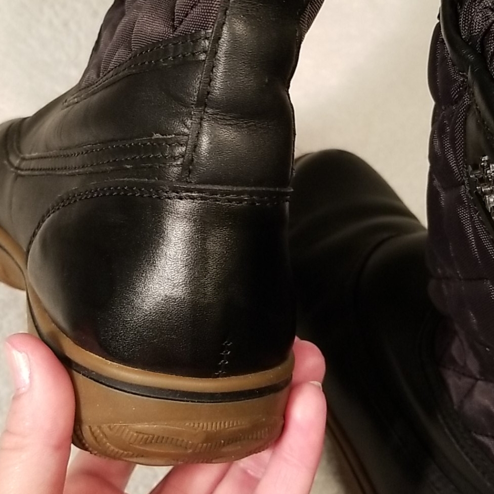 Coach Sparrow Winter Boots Black 9.5 - Picture 5 of 7